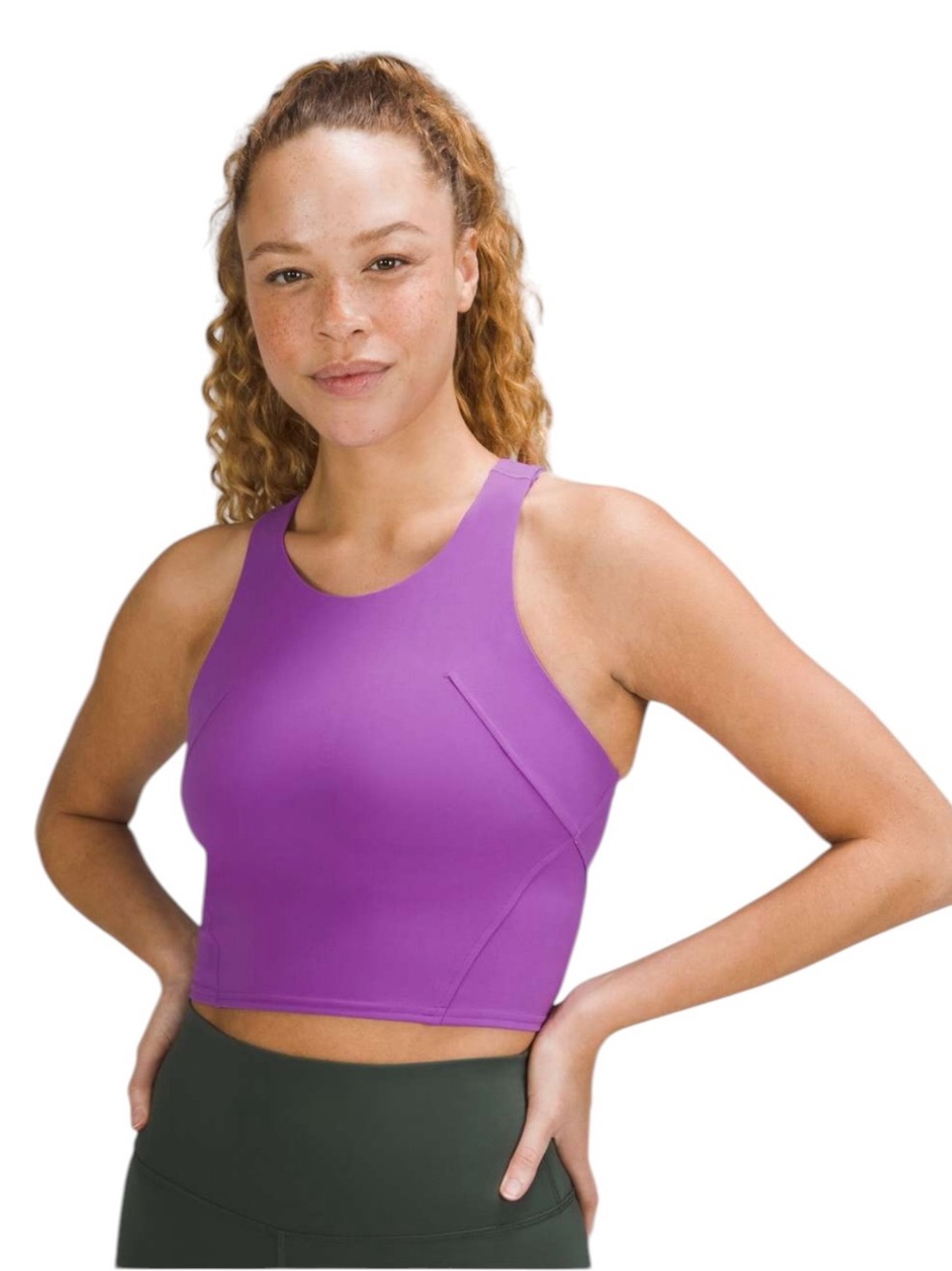 Lululemon Invigorate Training Tank Top in Moonlit Magenta